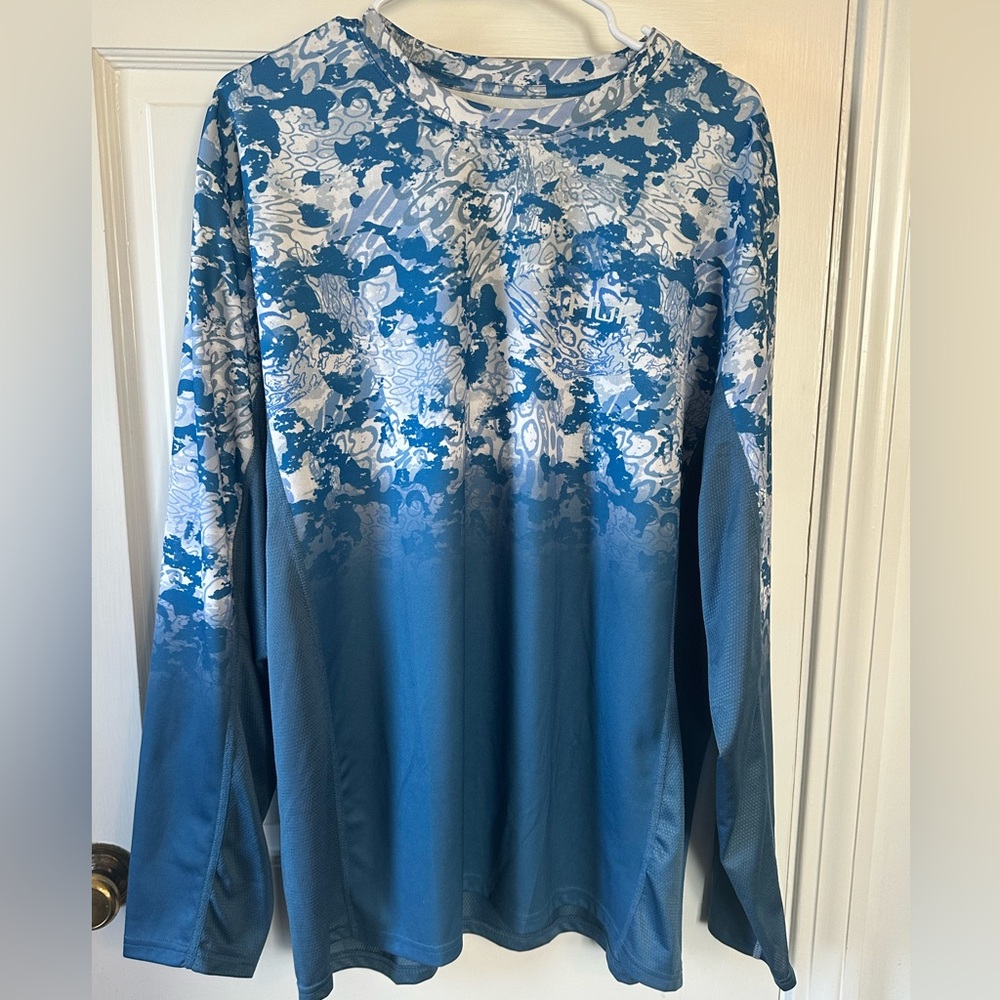 Huk Icon X Tide Change Fade Long Sleeve Shirt